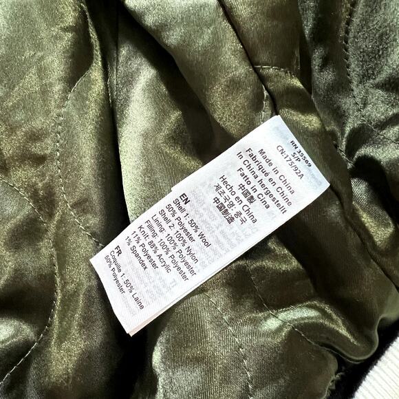 Alpha Industries Wool Jacket- Sz small - Picture 5 of 6
